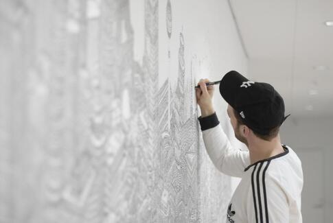 Horsens illustreres på KUBEN