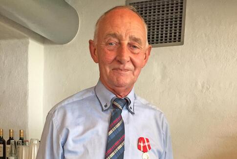 Kongelig belønningsmedalje til virksomhedens Ole Opfinder