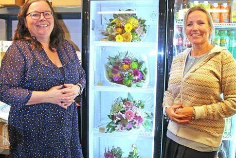 Friske buketter i Hovedgård