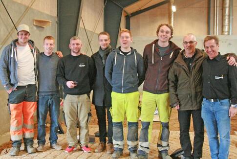 11 nye brolæggersvende