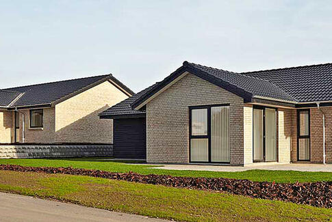 HusCompagniet bygger fritliggende rækkehuse på Dahliavej i Horsens