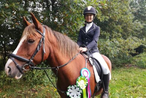 Vestbirk Rideklub var til stævne