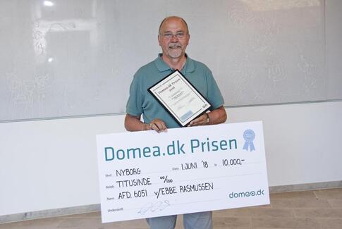 Lokal ildsjæl vinder pris på 10.000 kr.