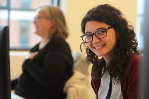 I feel happy and fortunate