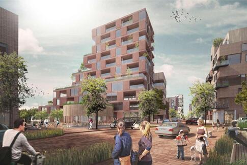 Du er inviteret med på guidet gåtur i det nye Godsbanekvarter