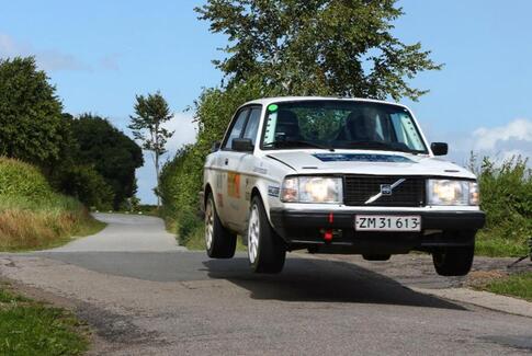 Rally Team Mejer måtte trække sig med motorhavari