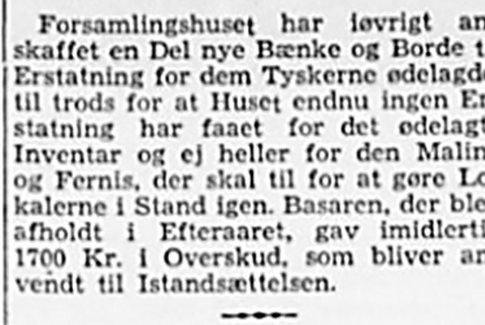 Flot udstilling om forsamlingshuse på egnen