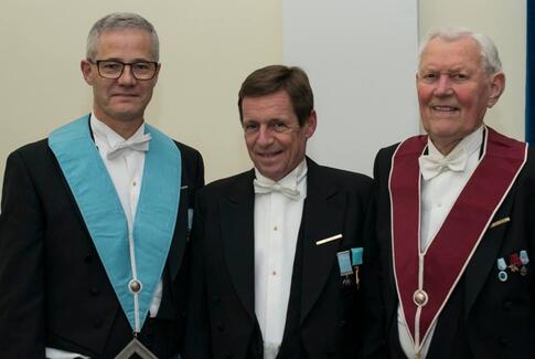 Geninstallation af Mester i Frimurerlogen Cirklens Centrum nr. 840, Odder.