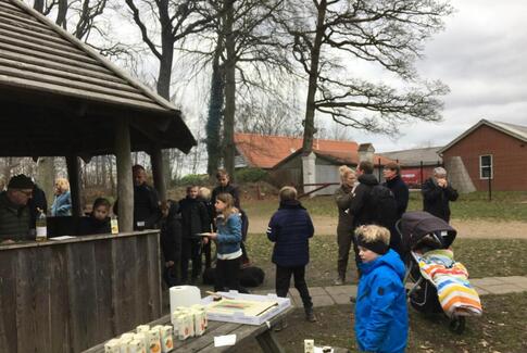 Indvielse af Shelter i Hovedgård