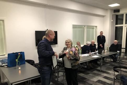 Æresmedlem i ØIF efter 60 års medlemskab