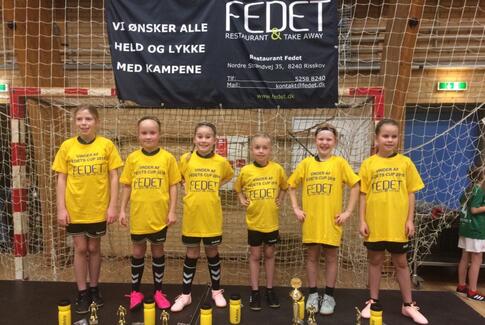 Østbirks U10 fodboldpiger forsvarede sidste års anden plads