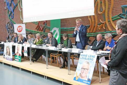 Vælgermøde i Gedved