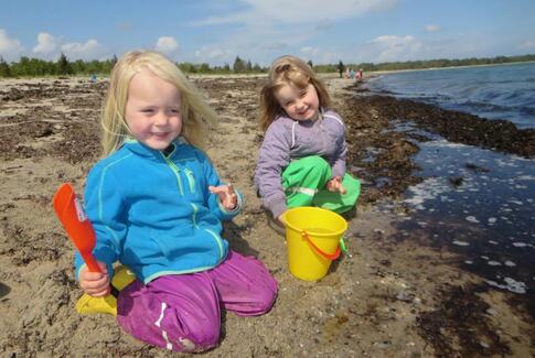 Vestbirk Naturbørnehave på hyttetur til Daneborg