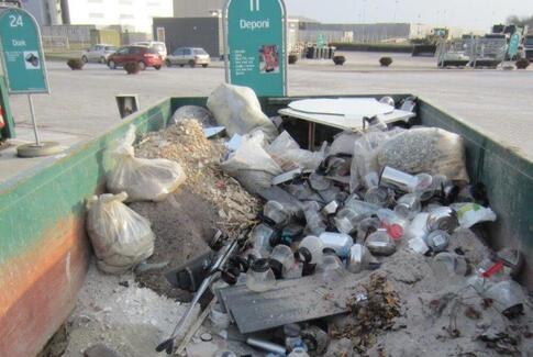 Mindre affald skal fremover deponeres i Horsens Kommune