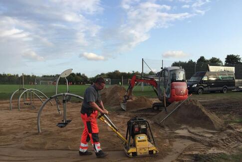 Outdoor Fitness-redskaberne på plads igen