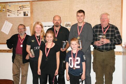 Klubmesterskab 2018 på 50m i Østbirk Skytteforening