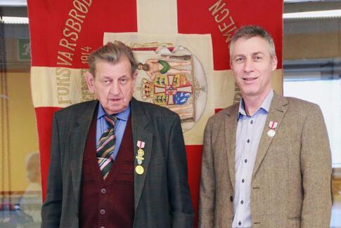 Sigfred er 70-års jubilar hos Forsvarsbrødrene