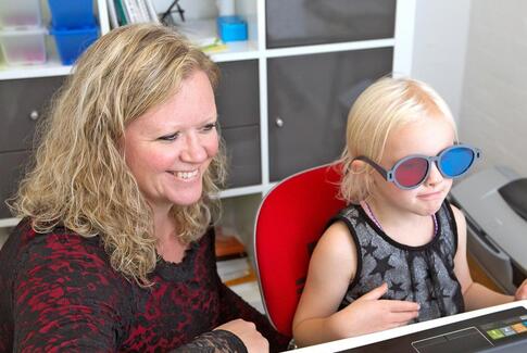 3 års fødselsdag i Synstræning Horsens