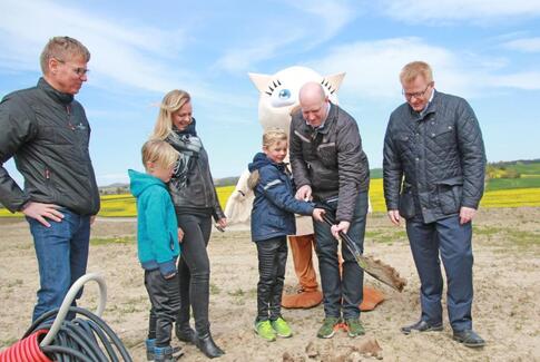 Gedveds nye boligområde skyder op