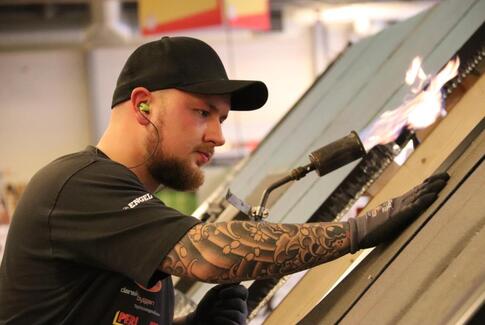 Jesper er Danmarks bedste tagdækkerlærling