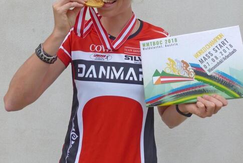 Camilla Søgaard er ny verdensmester i mountainbike-orientering