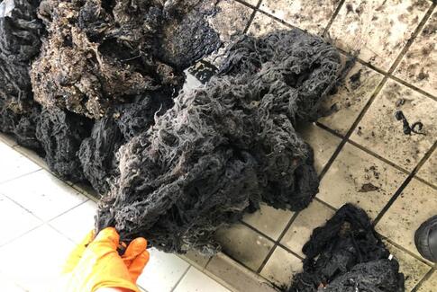 Klude i afløbet er et problem i Horsens og Odder