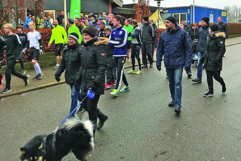 Nytårsløb/gang i Østbirk