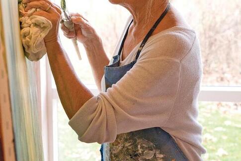 Maj-udstilling på Møldruphus