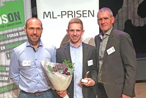 Mathias er blandt Danmarks bedste smedelærlinge