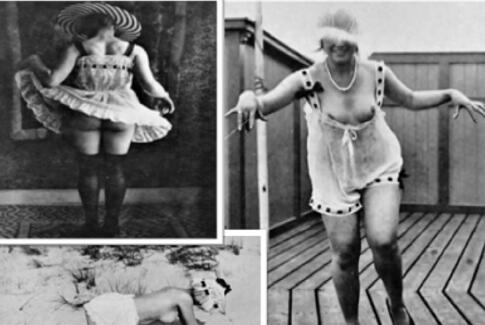 Postkort og bøjler fra en svunden tid