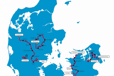 727 kilometer venter rytterne i PostNord Danmark Rundt