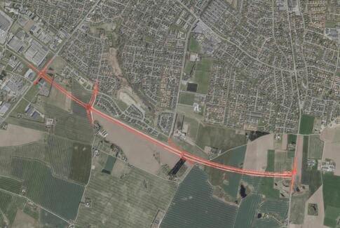 Den nye ringvej åbner to måneder før tid