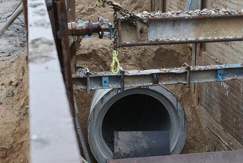 1000 l spildevand i sekundet under Kvickly-grunden