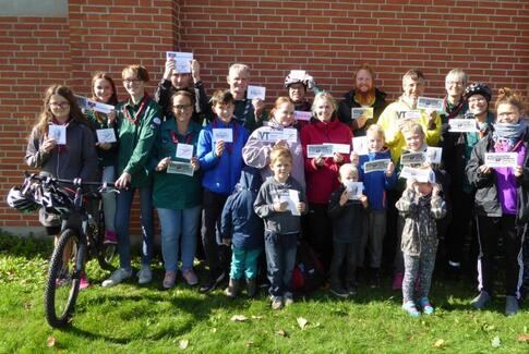 En times motion gjorde spejderne 6000 kr. rigere.