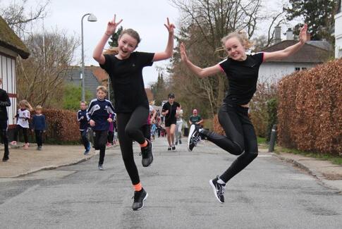 Østjyske skoleelever løb 720.000 kr. ind til lungesyge børn
