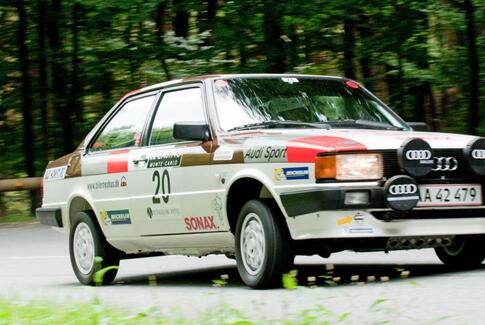 Audi80-Rally varmer op til store udenlandske udfordringer